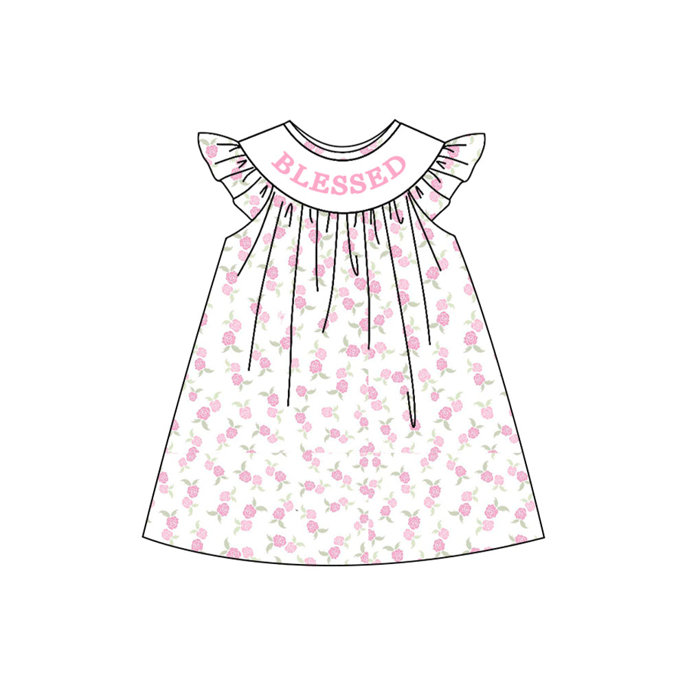 Blessed design girls summer dress preorder