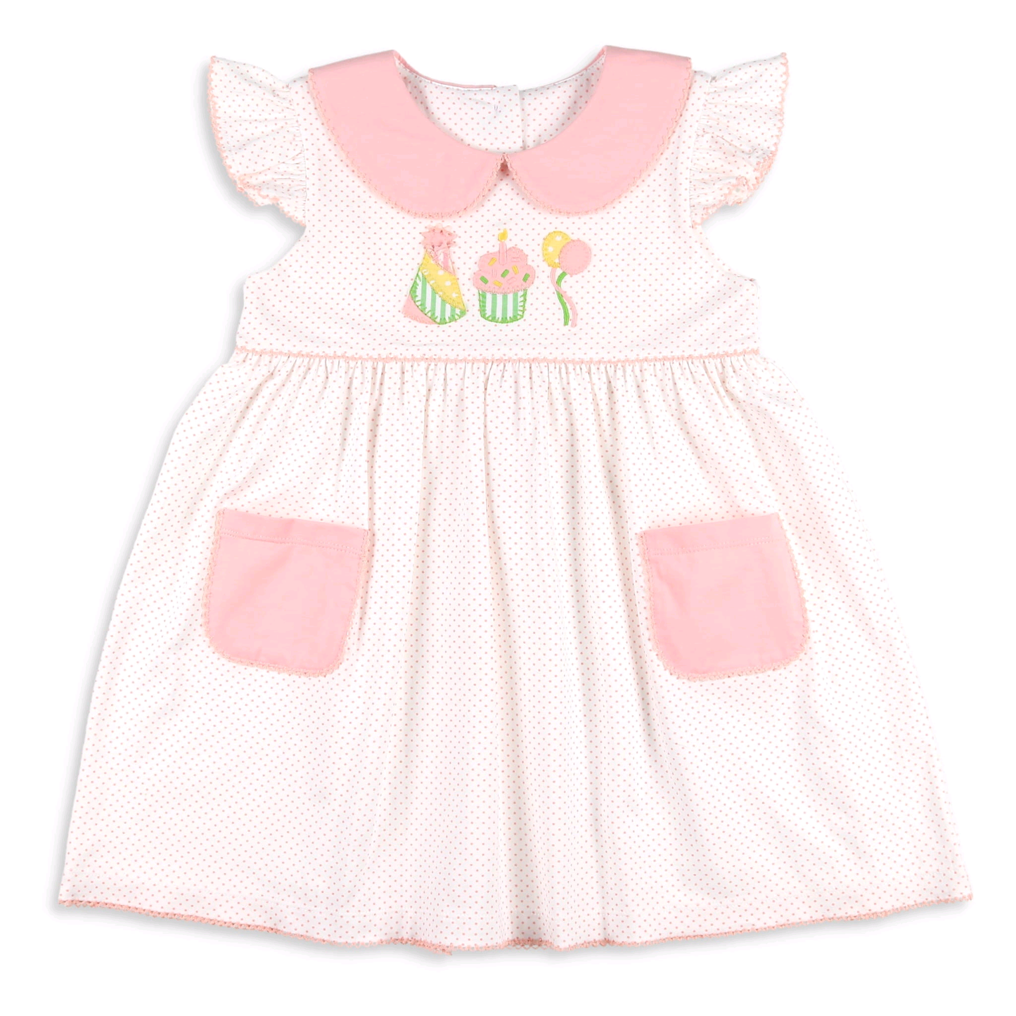 Happy Birthday girls pocket dress preorder