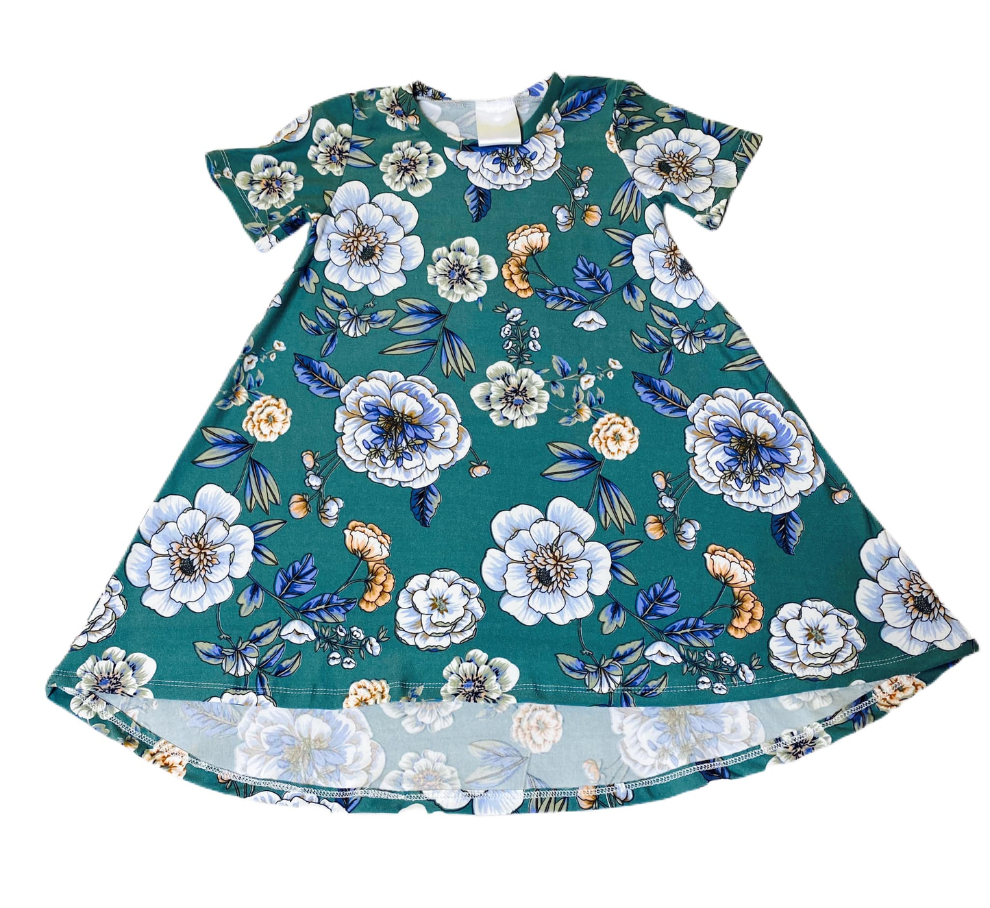 baby girls short sleeve flowers print dress preorder