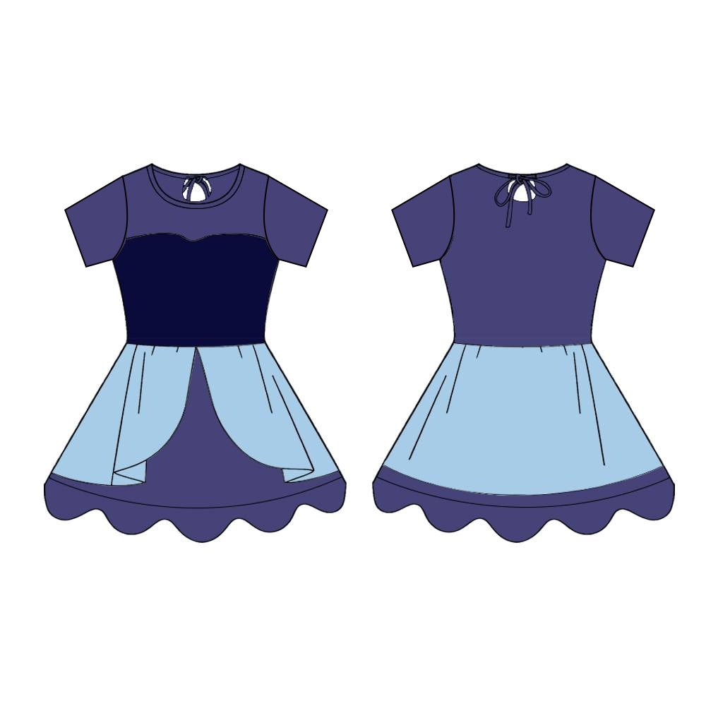 Princess design baby girls summer yoga dress preorder