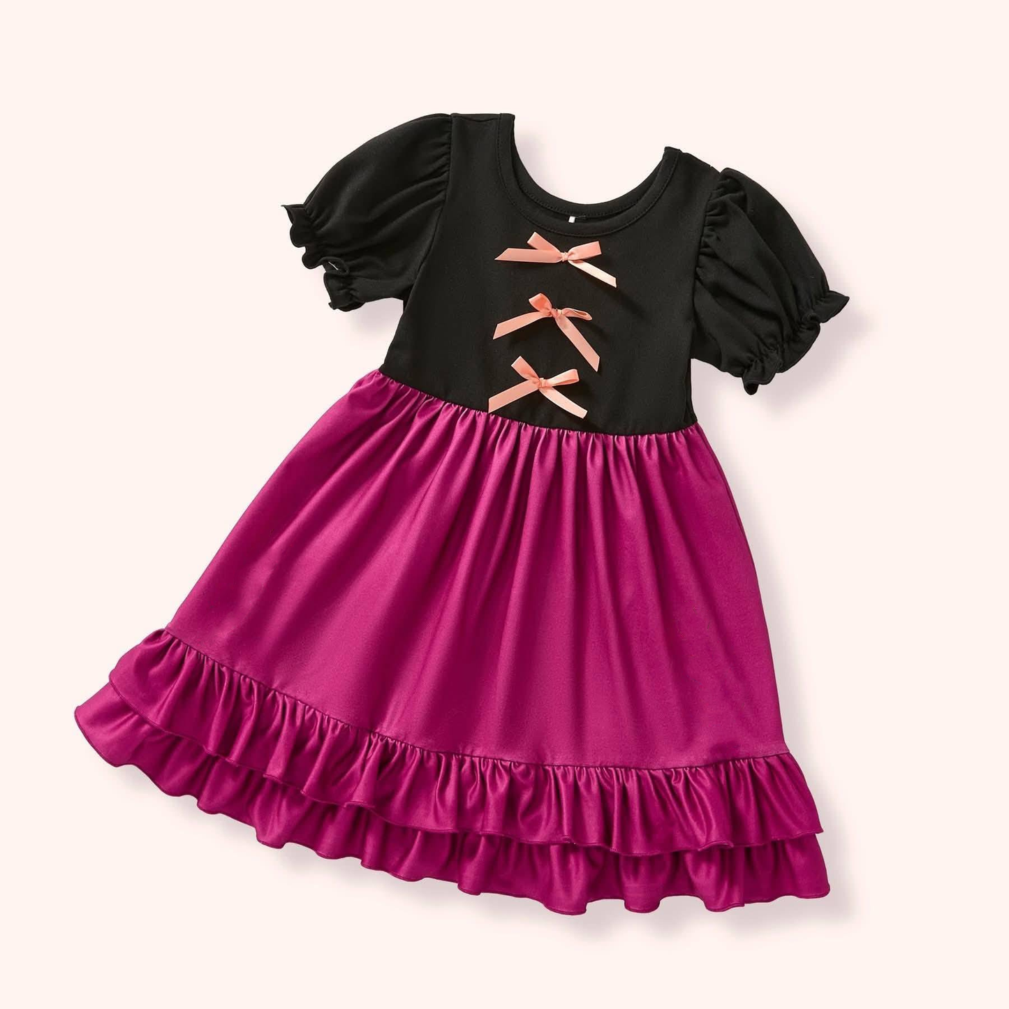 Prince design girls short sleeve dress preorder