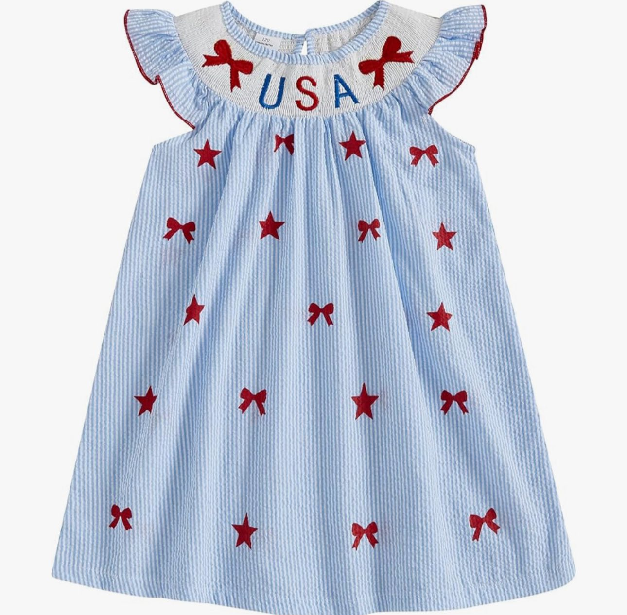 USA design girls July 4th dress preorder