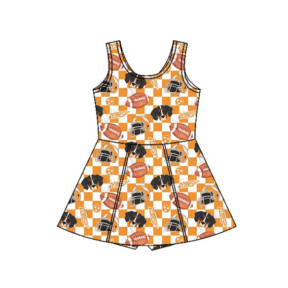 Tennessee design girls summer active yoga dress preorder