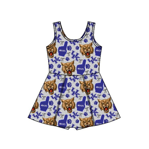 UK design girls summer active yoga dress preorder