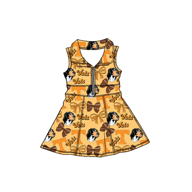 T Team design girls summer active yoga dress preorder