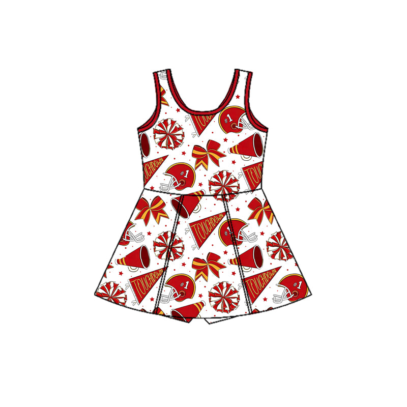 Red Team design girls summer active yoga dress preorder