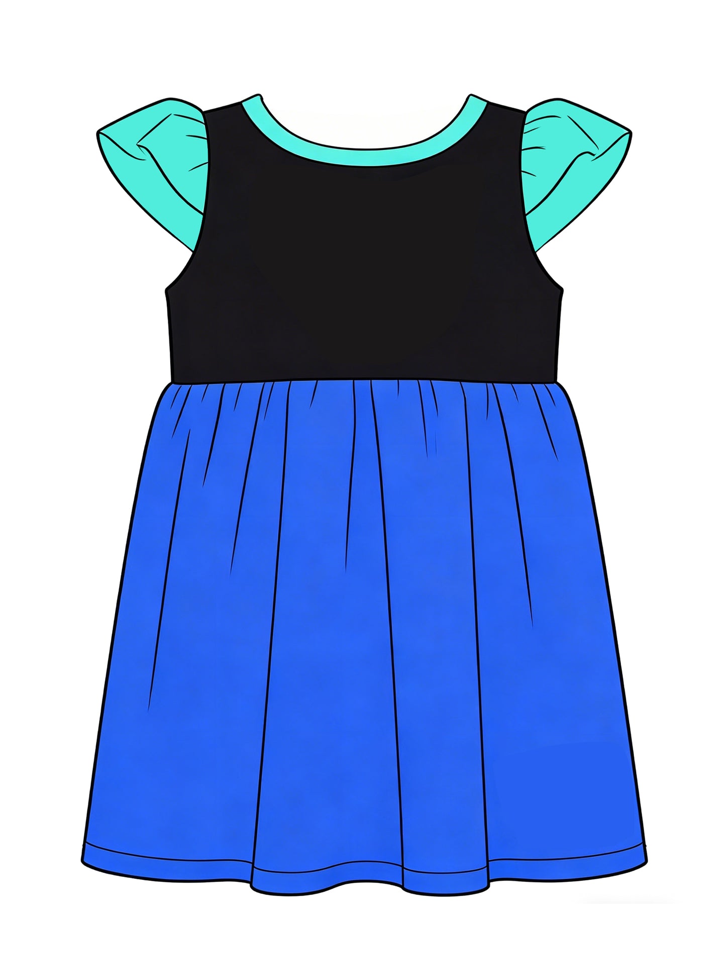 Princess design baby girl summer dress preorder