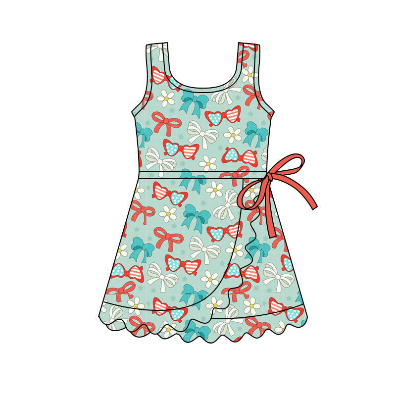 Toddle girls bow design yoga dress preorder