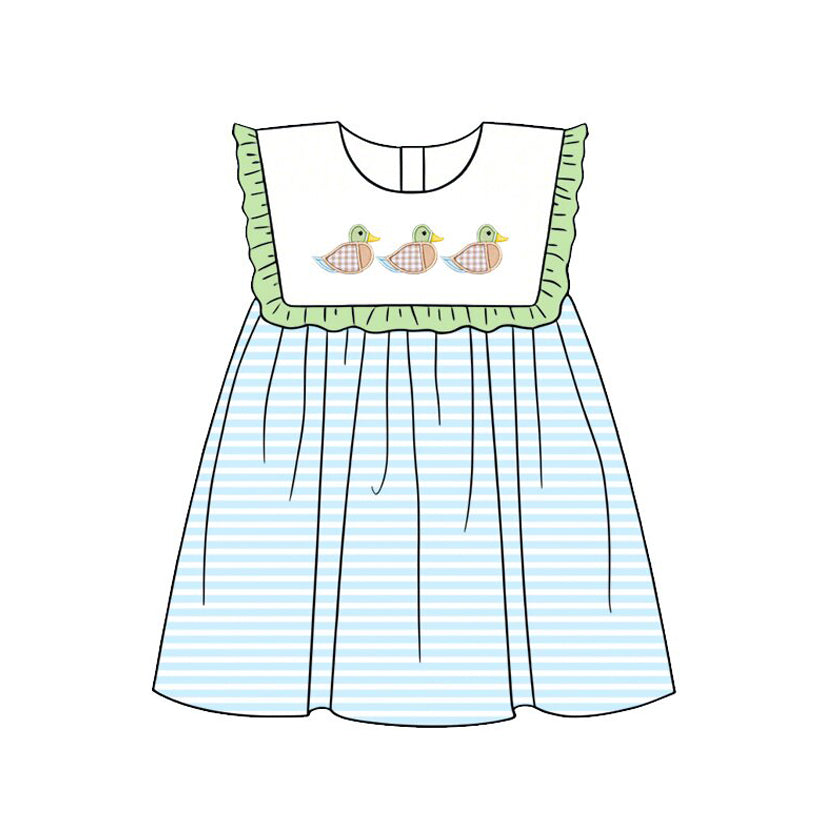 Mallard duck girls summer dress preorder