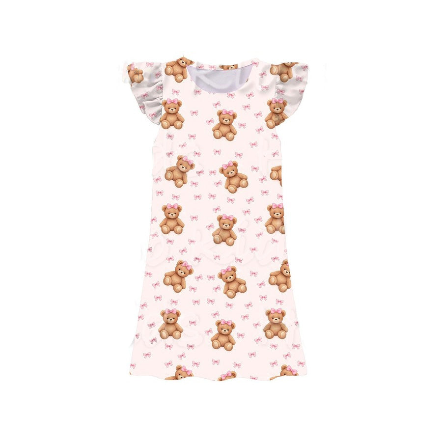 Bear style girls summer dress preorder