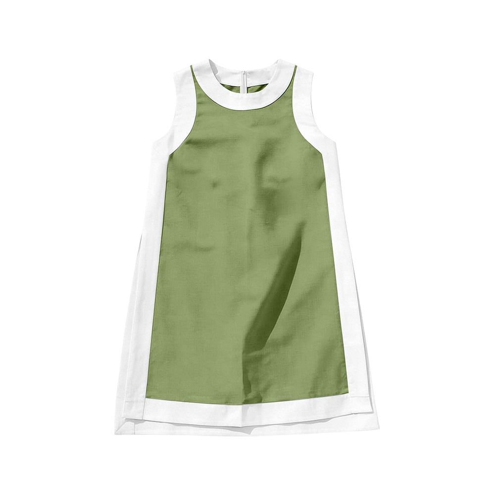 Green color girls summer yoga dress preorder