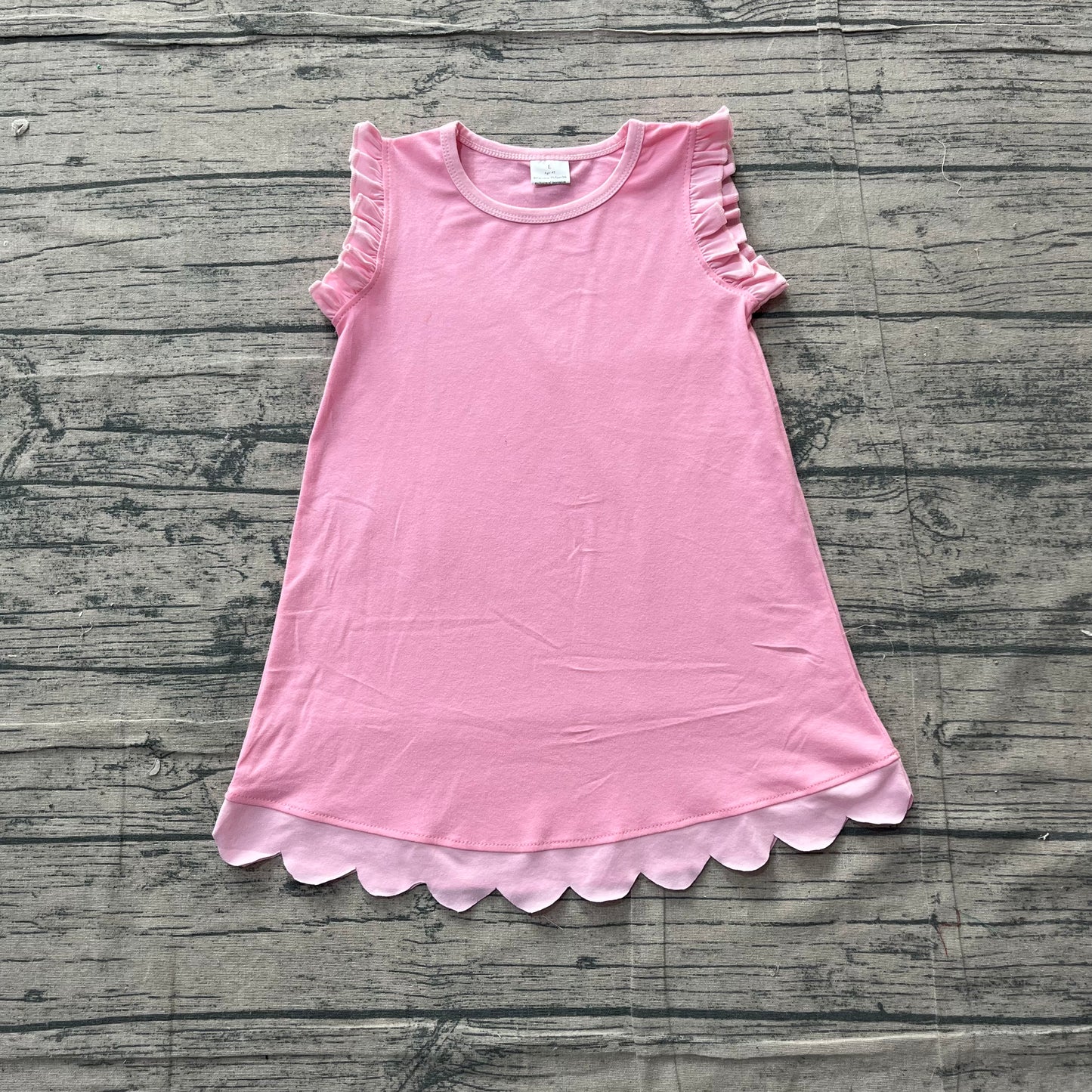 Pink color girls summer dress preorder