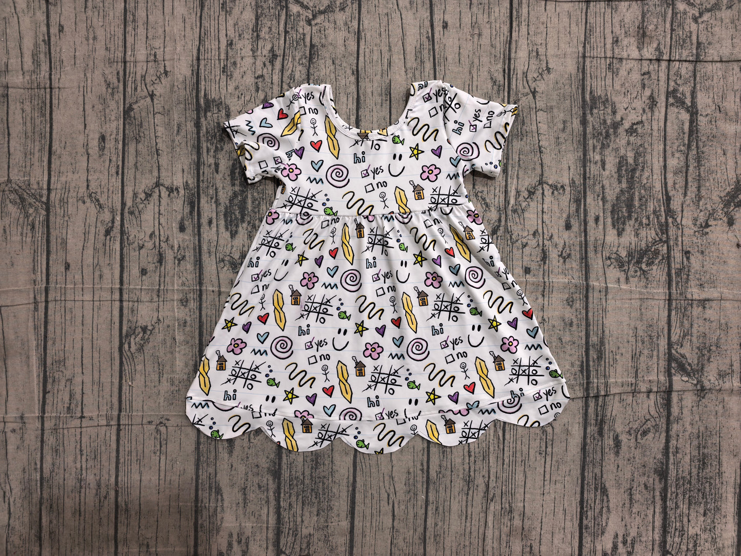 Back to school girls summer dress preorder