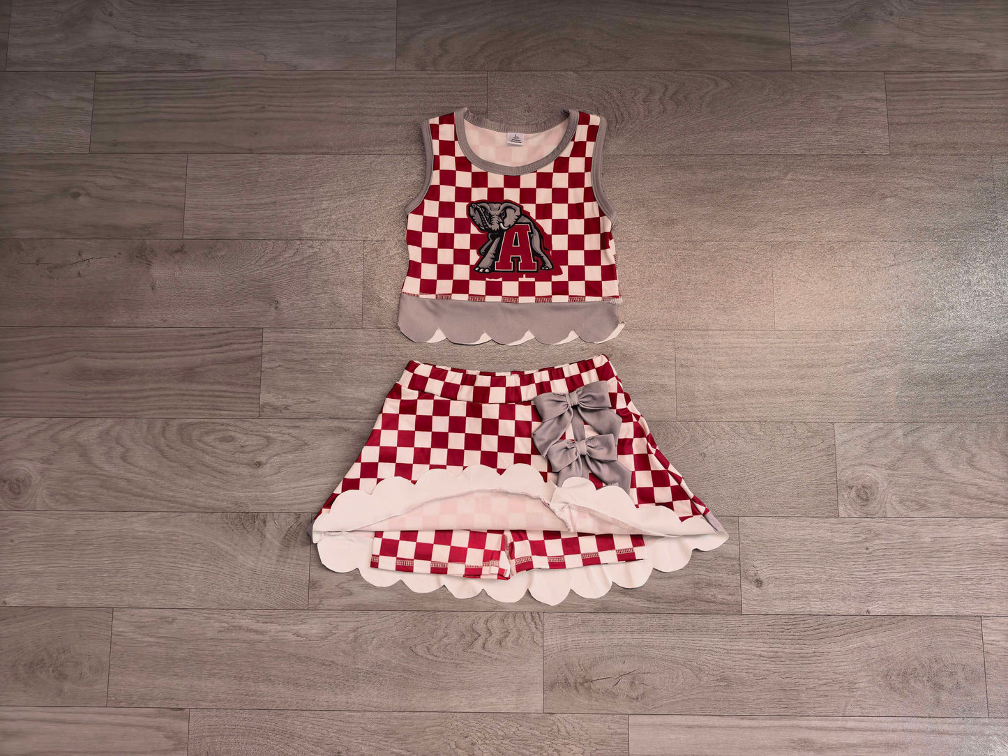 baby girls sleeveless yoga top matching skorts yoga clothing set preorder