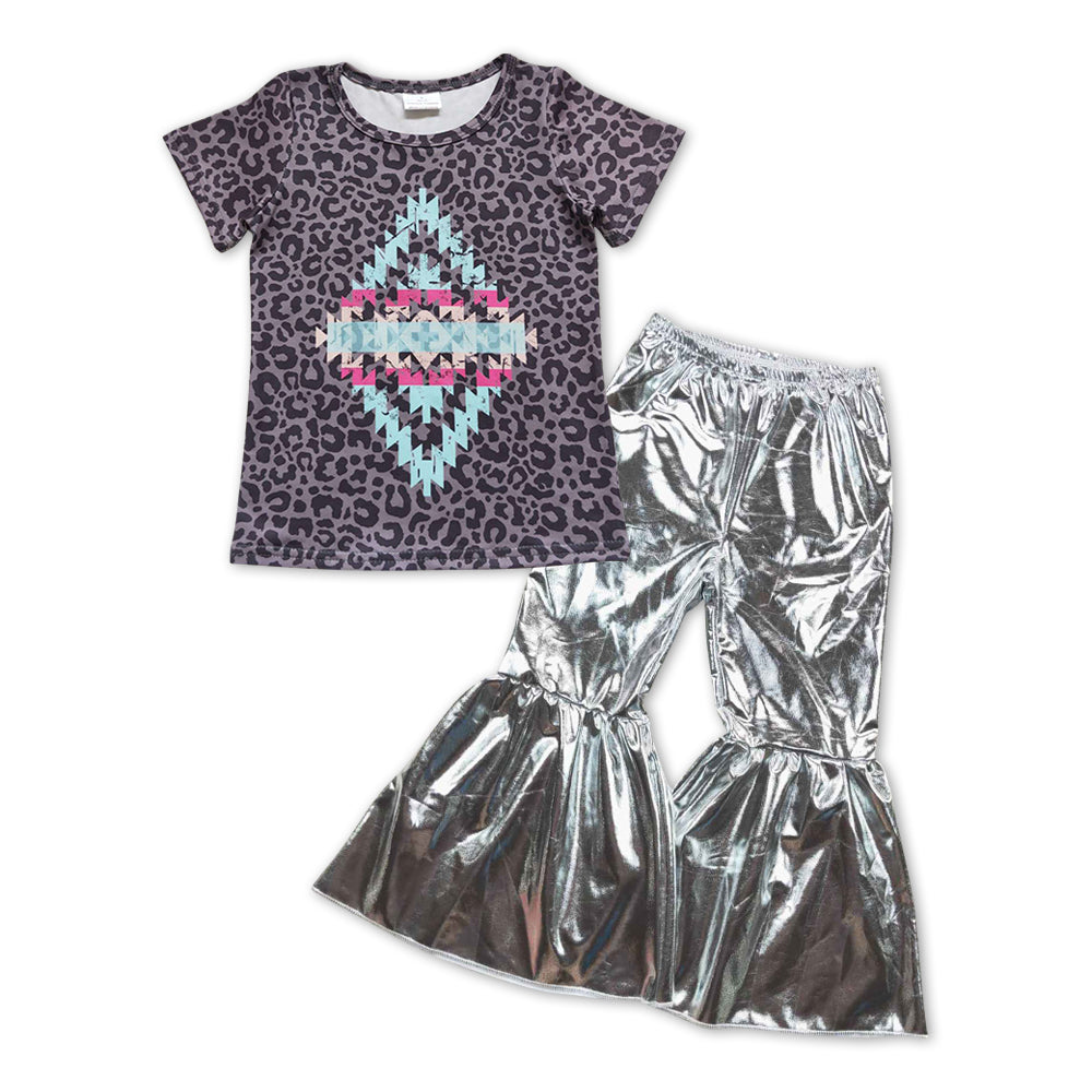 western aztec disco bell bottoms outfit