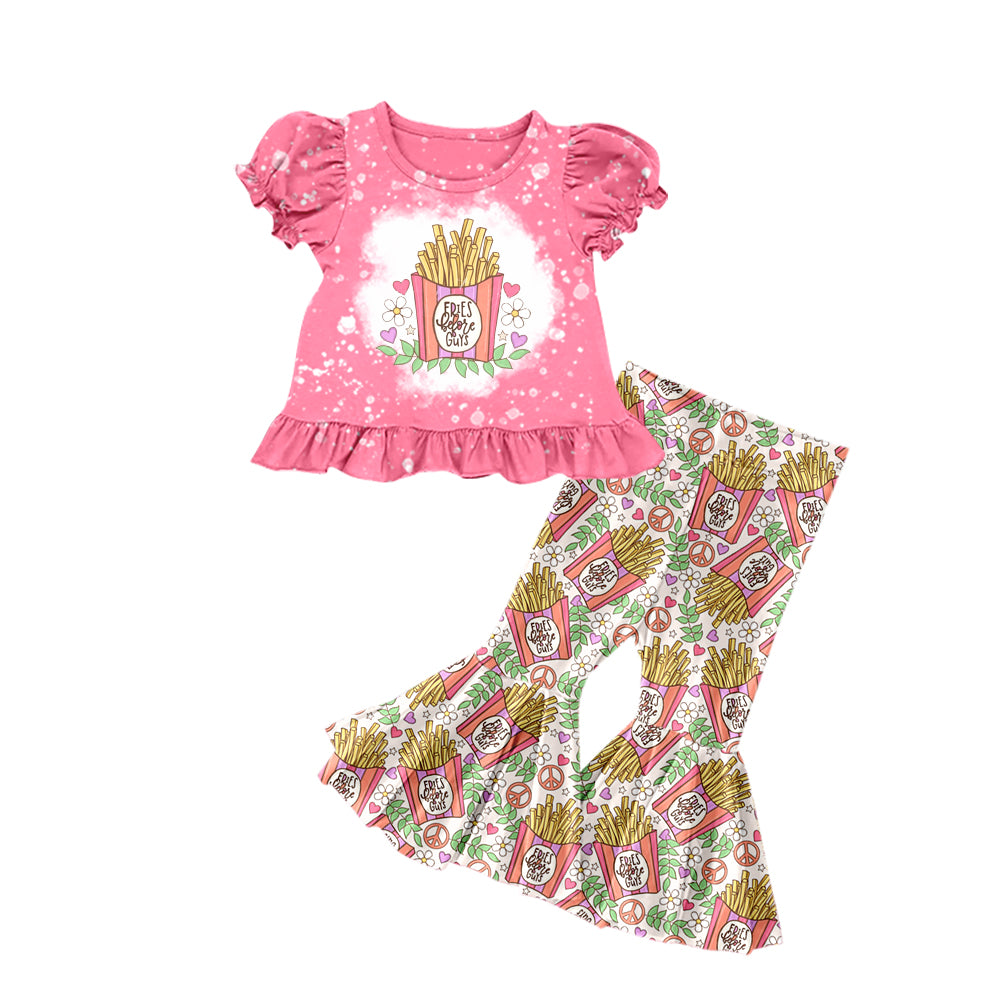 baby girls fries bell bottoms outfit preorder