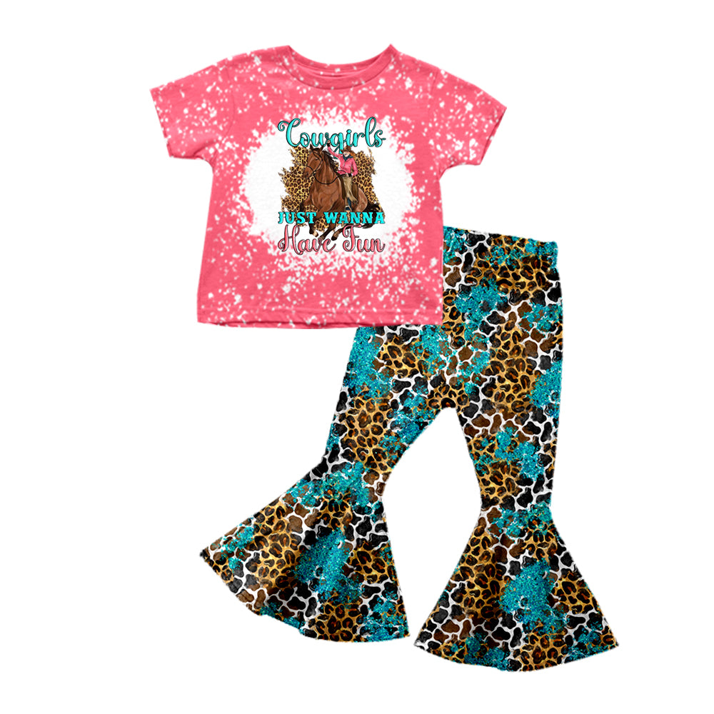 cowgirls just wanna have fun bell bottoms outfit preorder