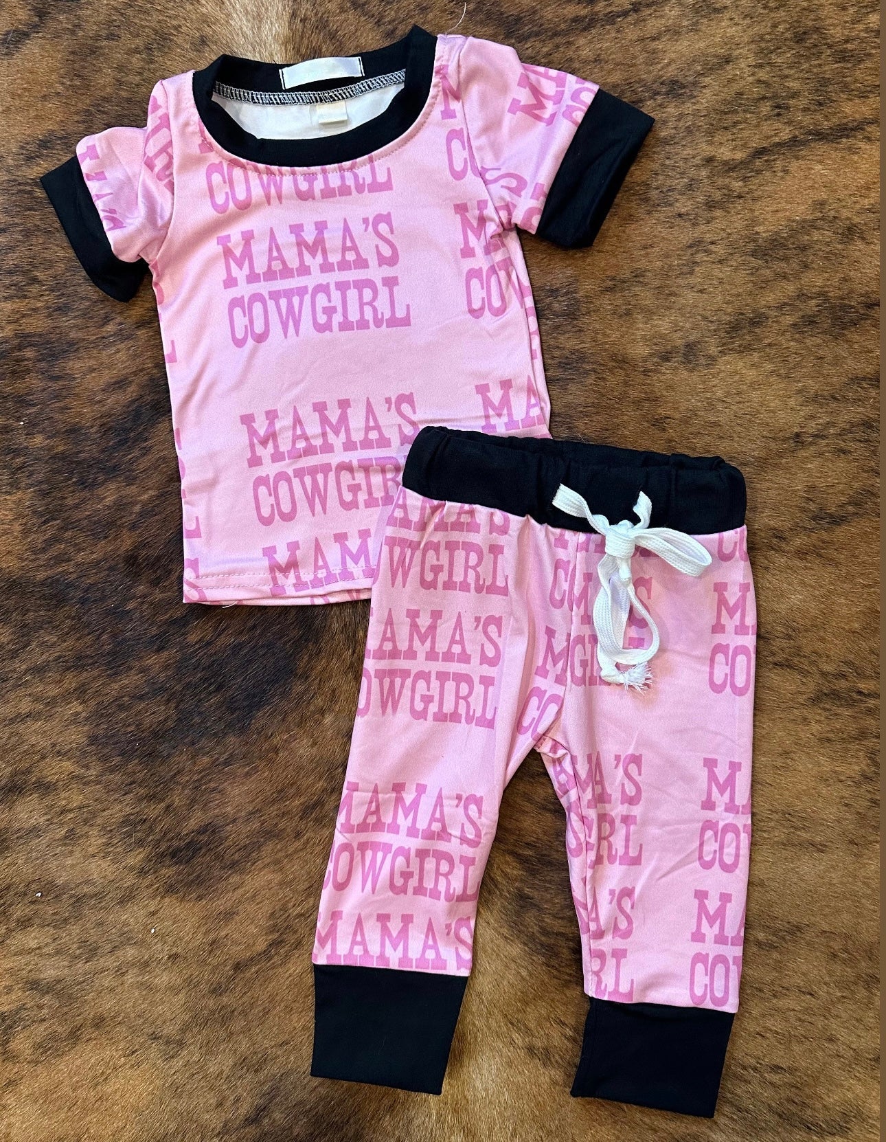 mamas cowgirl western clothing set preorder