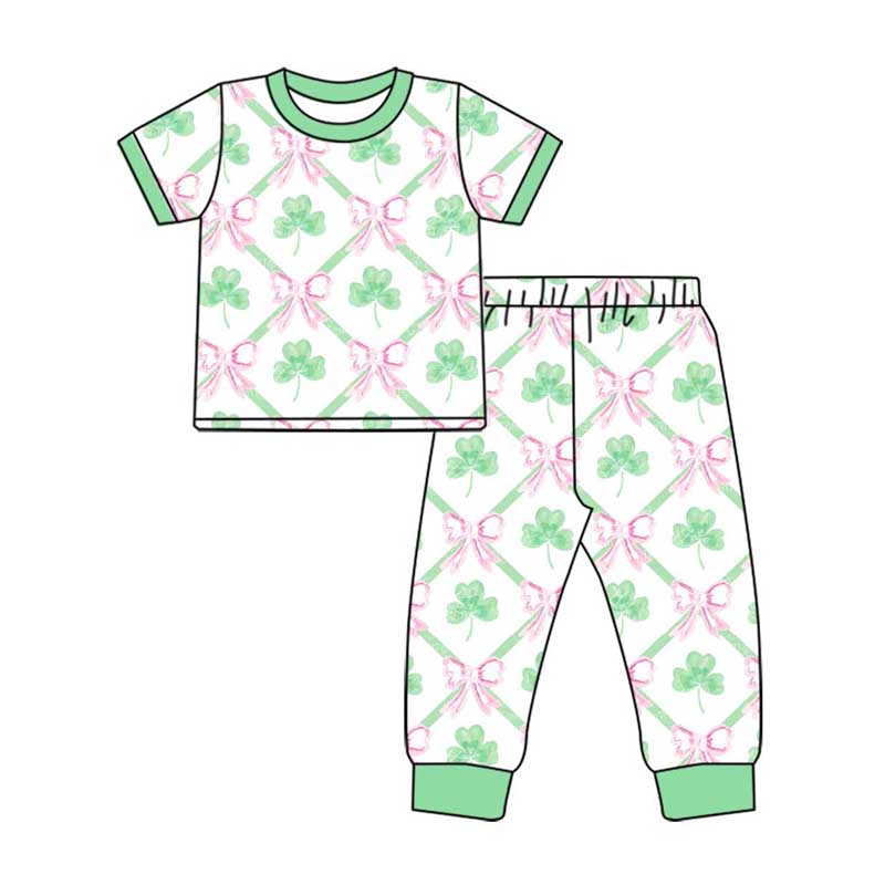 Saint Patrick's Day baby girls outfit preorder