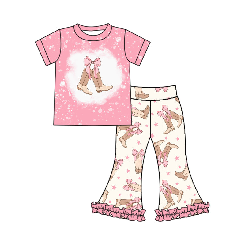 Western cowgirl boots summer clothes set preorder