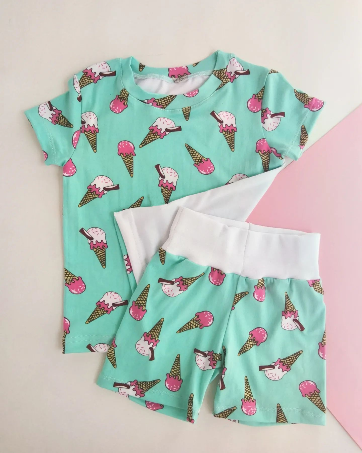 toddle baby girls short sleeve summer popsicle clothes preorder