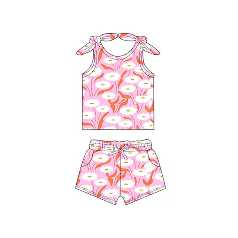 Baby girl flowers summer outfit preorder