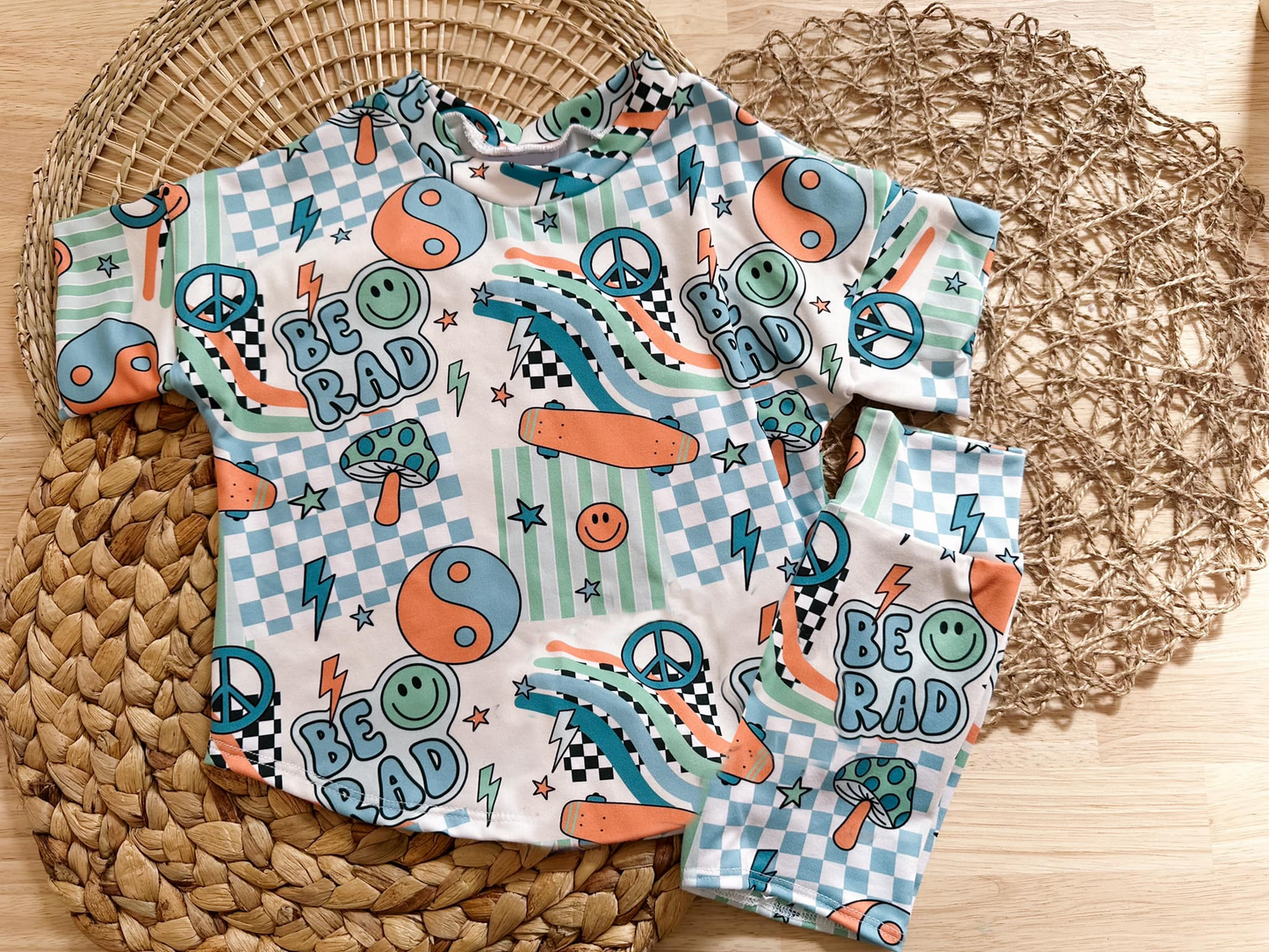 Baby girls smile face summer outfit preorder