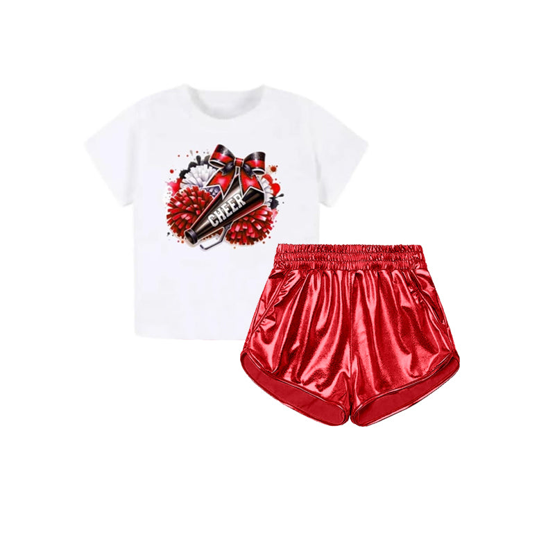 Cheer design baby girl summer outfit preorder
