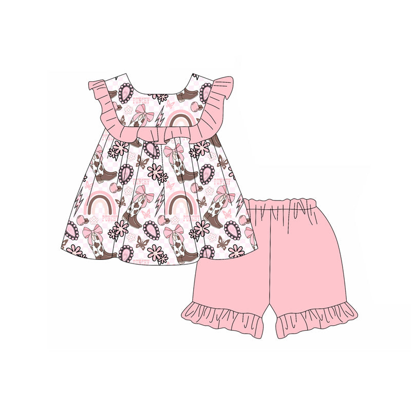Western boots girls summer outfit preorder