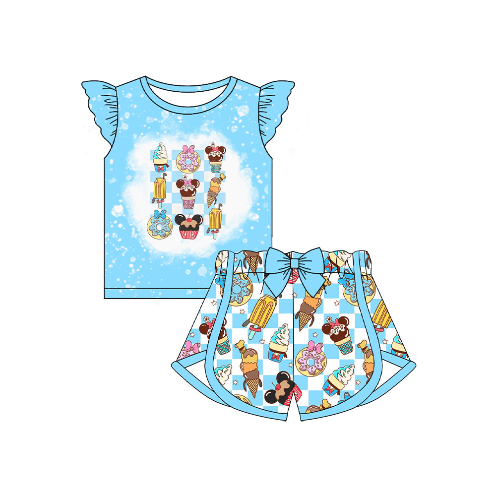 Cartoon design baby girl summer outfit preorder
