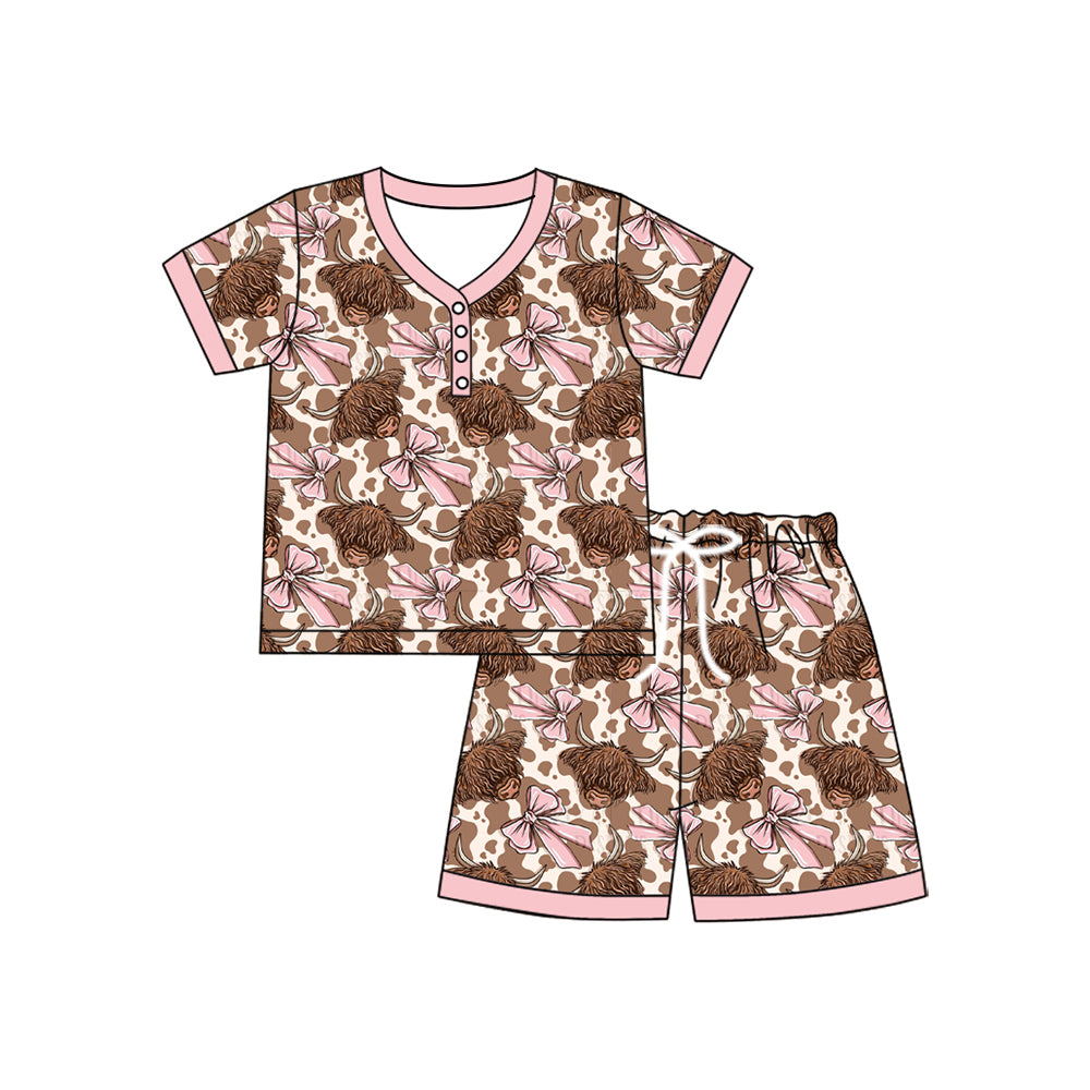 Adult Women highland cow summer outfit preorder