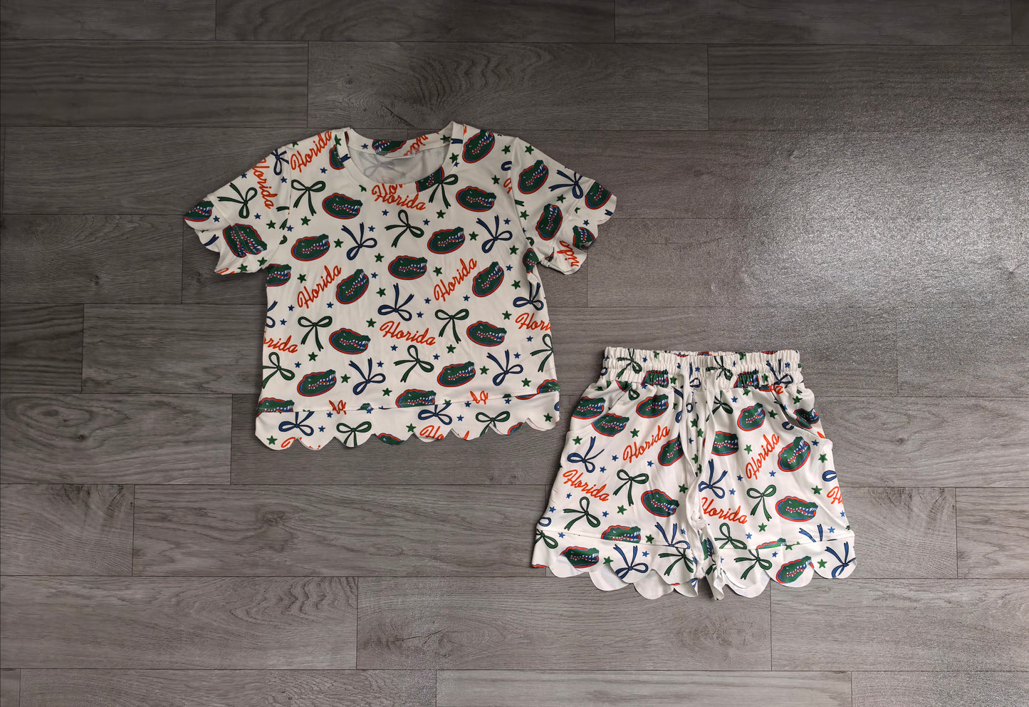 Florida team top matching outfit girl collegiate outfit preorder