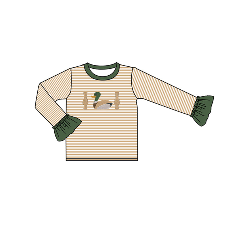 baby girls duck call long sleeve t-shirt preorder