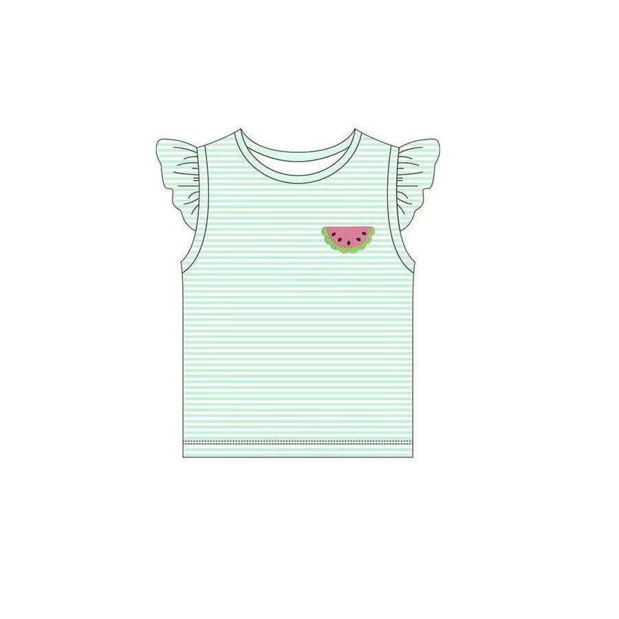 green stripes watermelon tank top shirt preorder