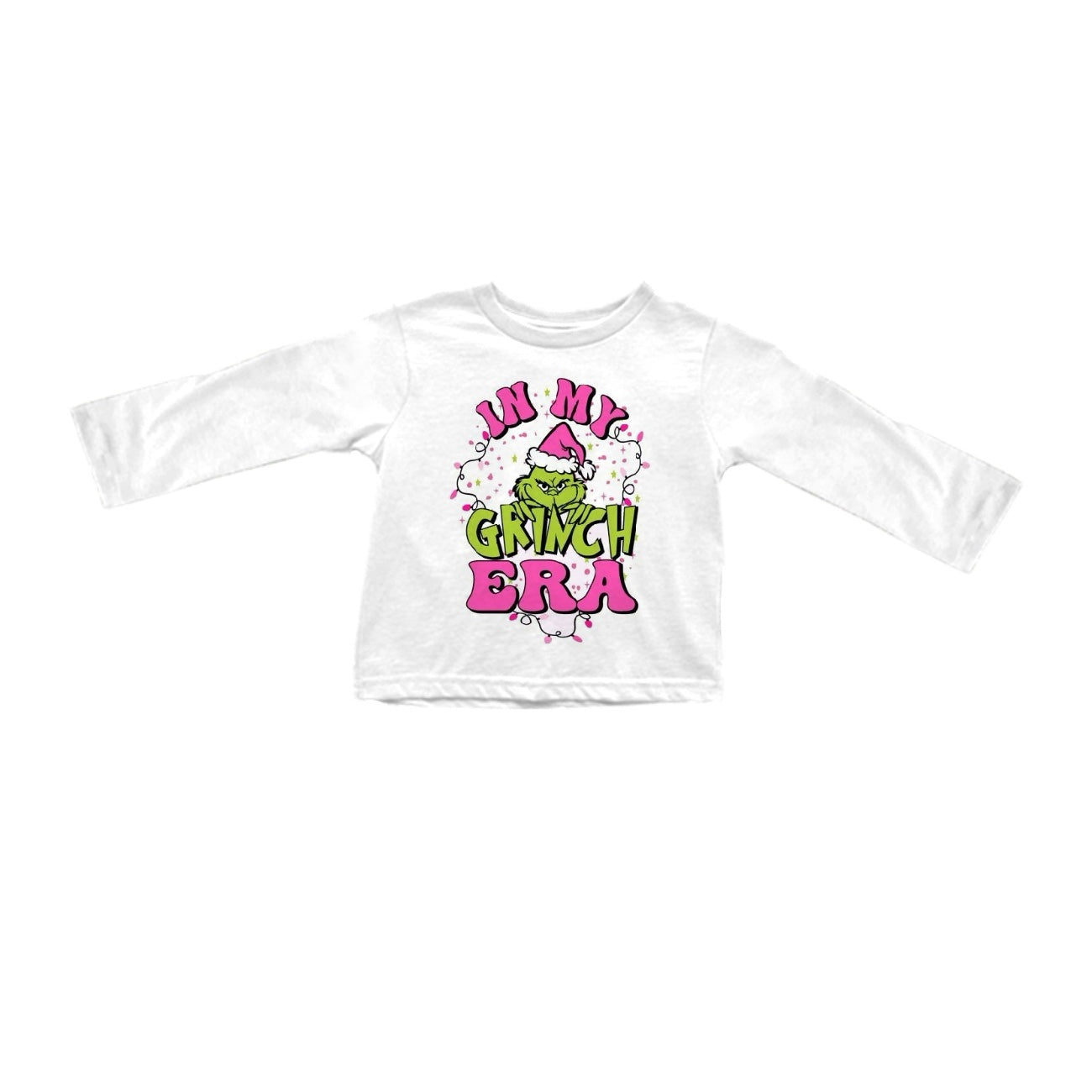 In my green face era Christmas long sleeve top preorder