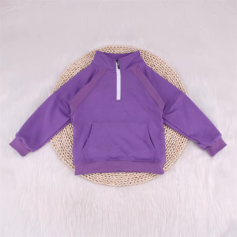 Baby Girls Purple Active Wear Long Sleeve Top Preorder