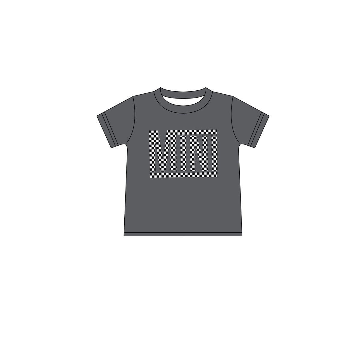 Mini letter baby girls short sleeve t-shirt top preorder