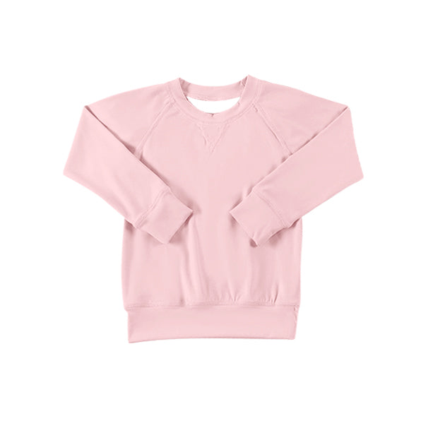 Baby Girls Pink Active Wear Long Sleeve Yoga Top Preorder
