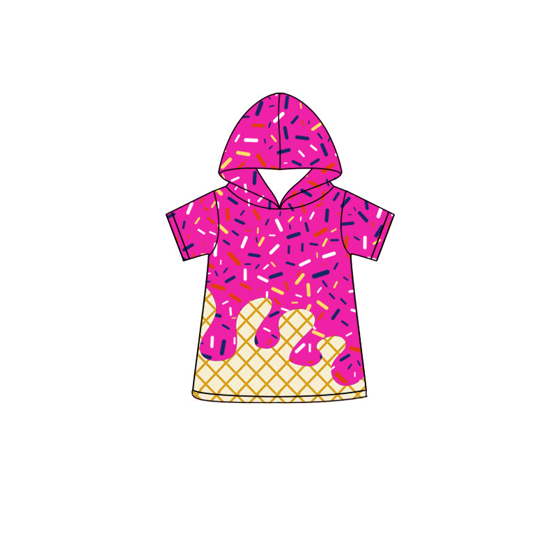 Toddle girls fashion summer hoodie shirt preorder