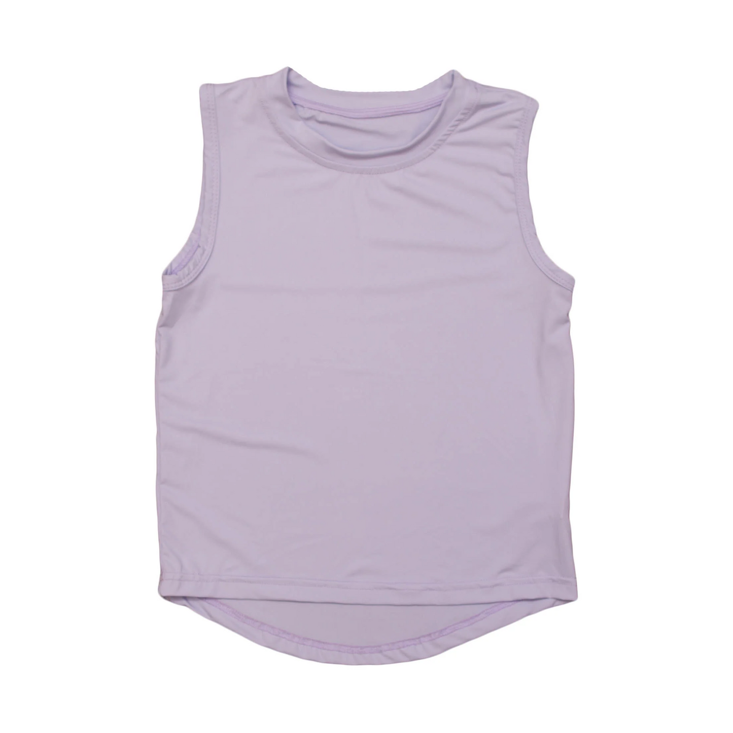 Baby Girls Lavender Active Wear Yoga Tank Top Preorder