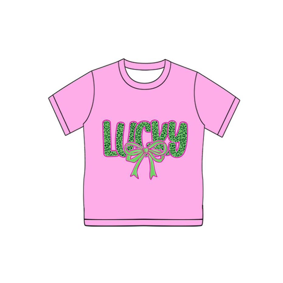 Adult women Saint Patrick's Day short sleeve t-shirt top preorder