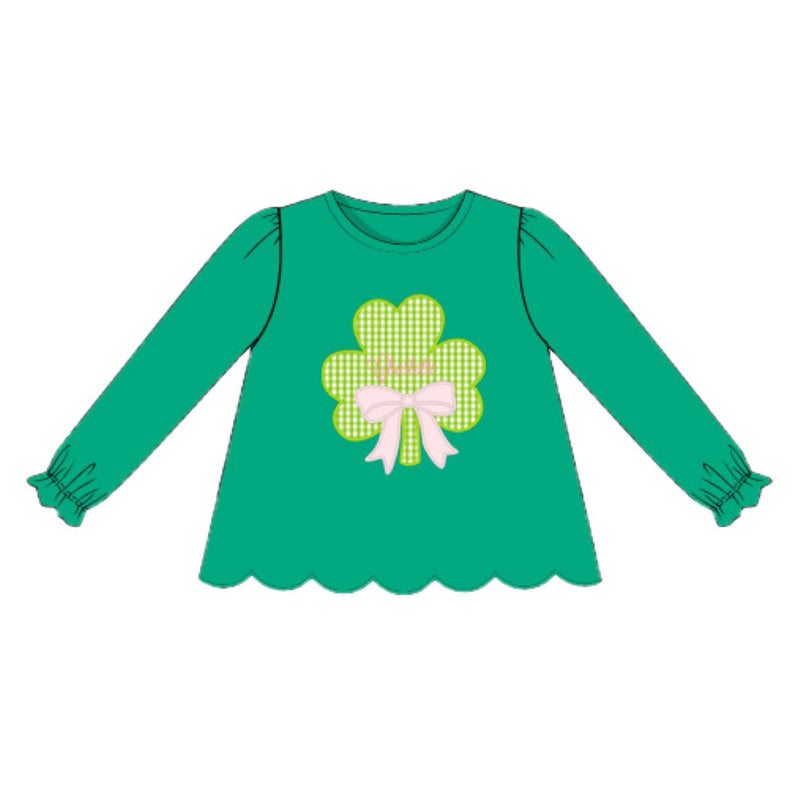 Saint Patrick's Day kids long sleeve top preorder