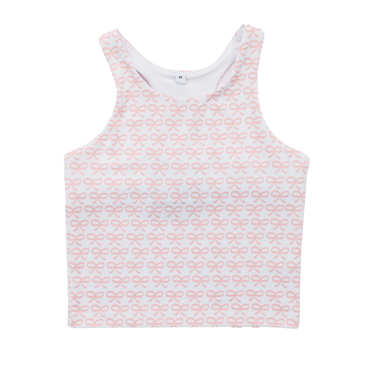 Pink bow tank top preorder
