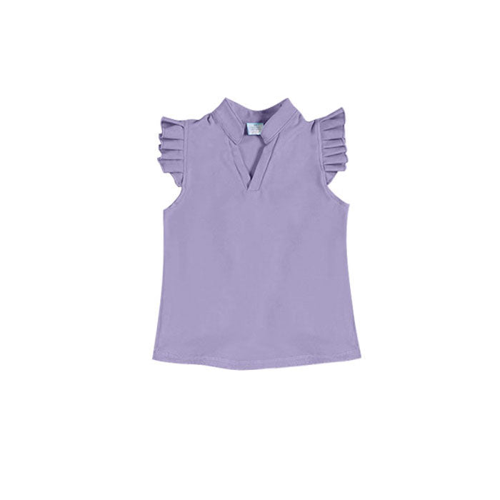 Lavender color girls yoga tank top preorder