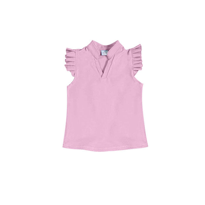 Pink color girls yoga tank top preorder
