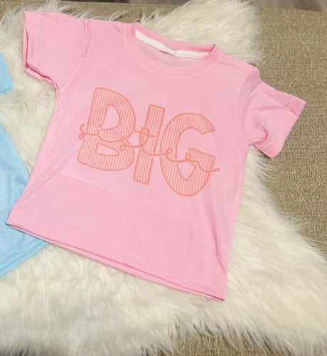 Big sister short sleeve top preorder