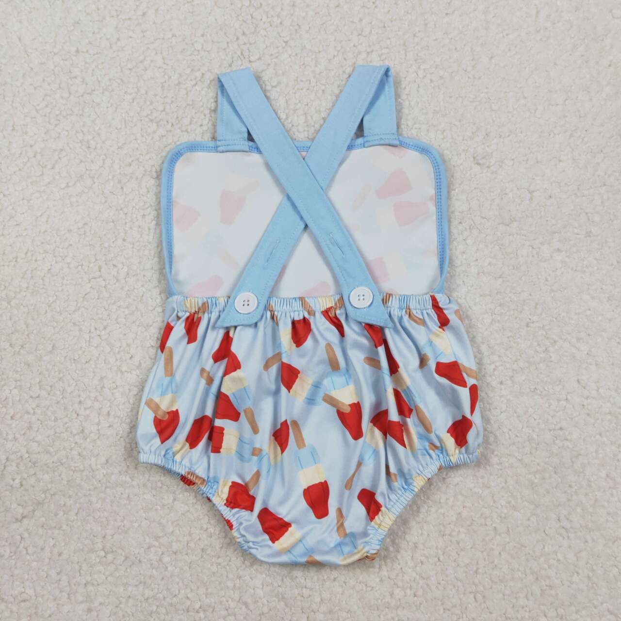 July 4th popsicle design summer romper