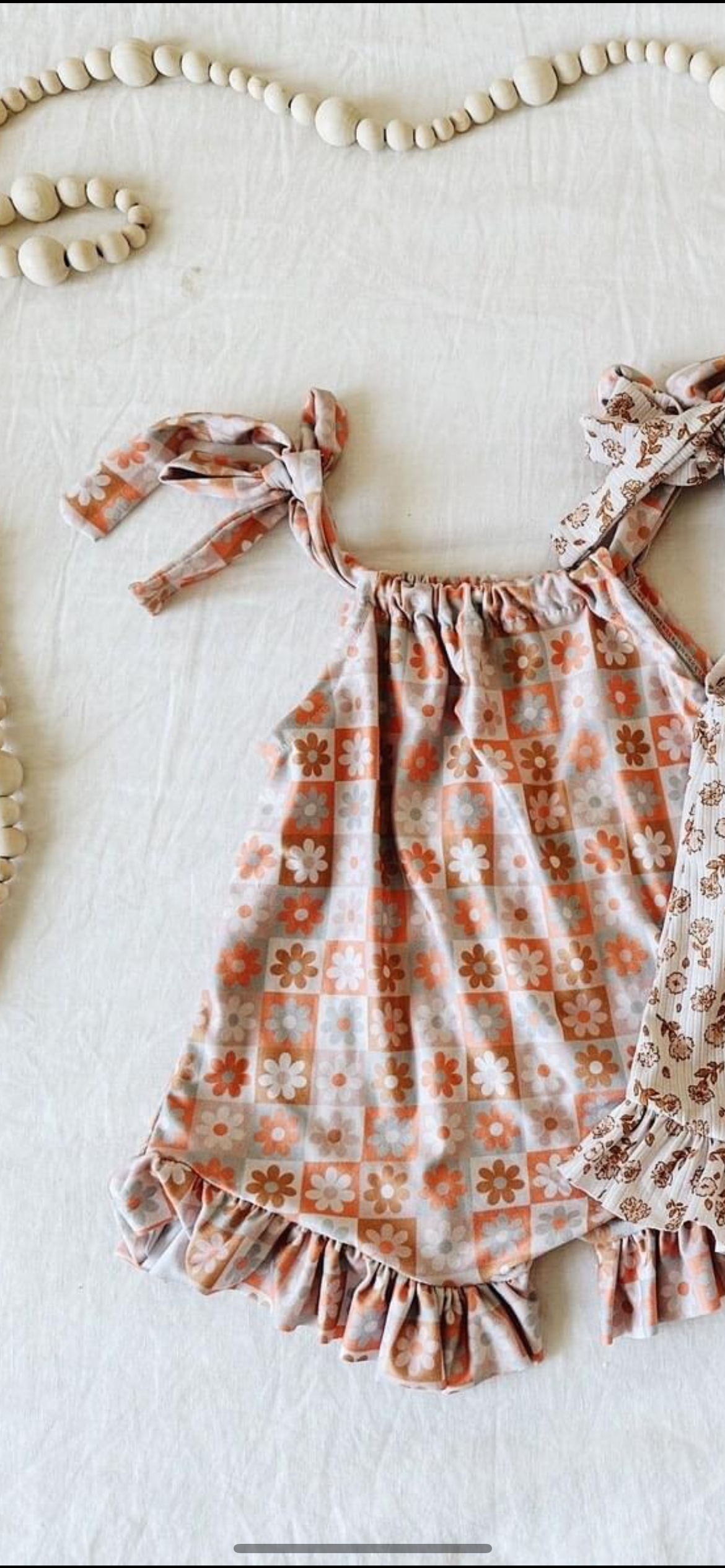 Toddle girl floral romper