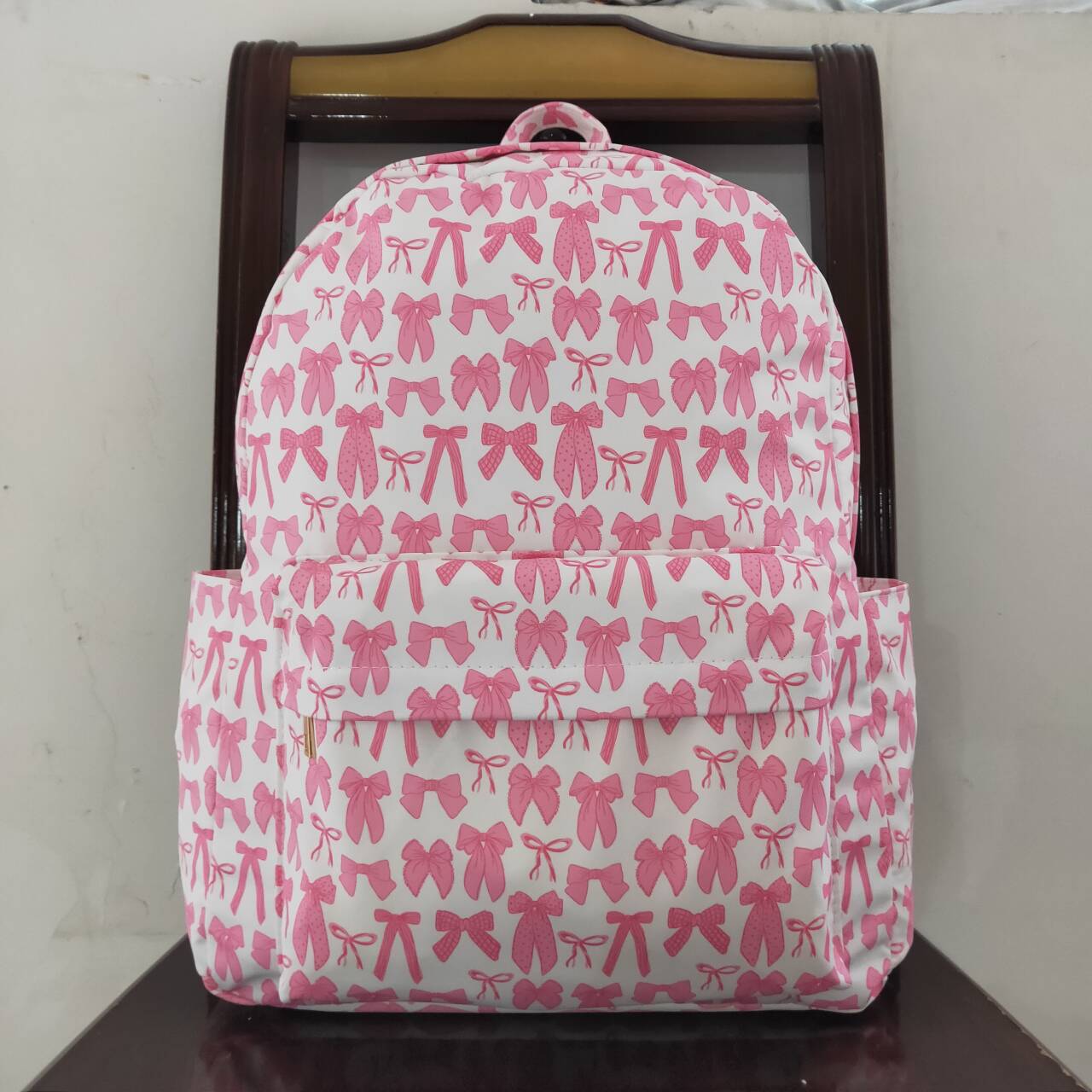 baby baby girl pink bow mini backpack