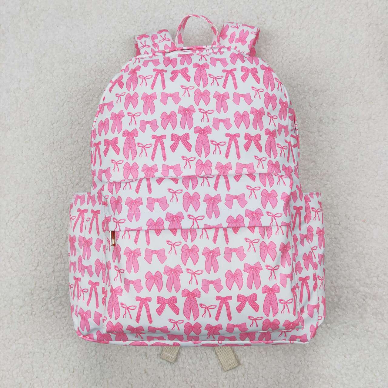 baby baby girl pink bow mini backpack – aierwhoesalekidsclothes